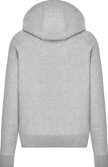 dior grey hoodie|dior oblique hoodie.